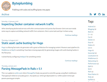 Tablet Screenshot of byteplumbing.net